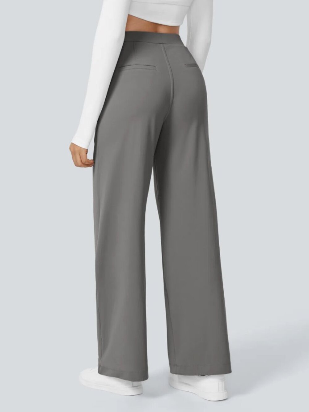 Halara Flex™ DayStretch High Waisted Pocket Straight Leg Work Pants